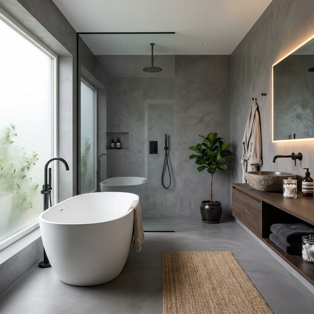 Basebeton Minimalistic Interior